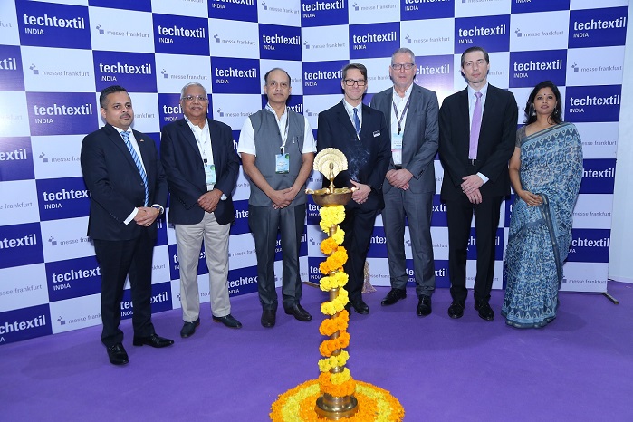 Techtextil India opened in Mumbai this week. © Techtextil India